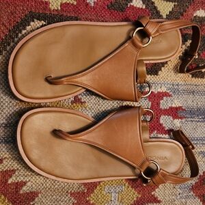 Vince Women's Tan Leather Sandals